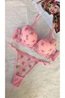 Sweet Flower Bra Set