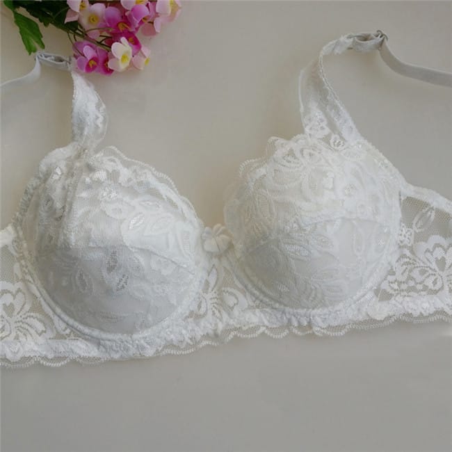 Lace Women's Bra Breast Cover Summer Thin Full Cup Bras 504575