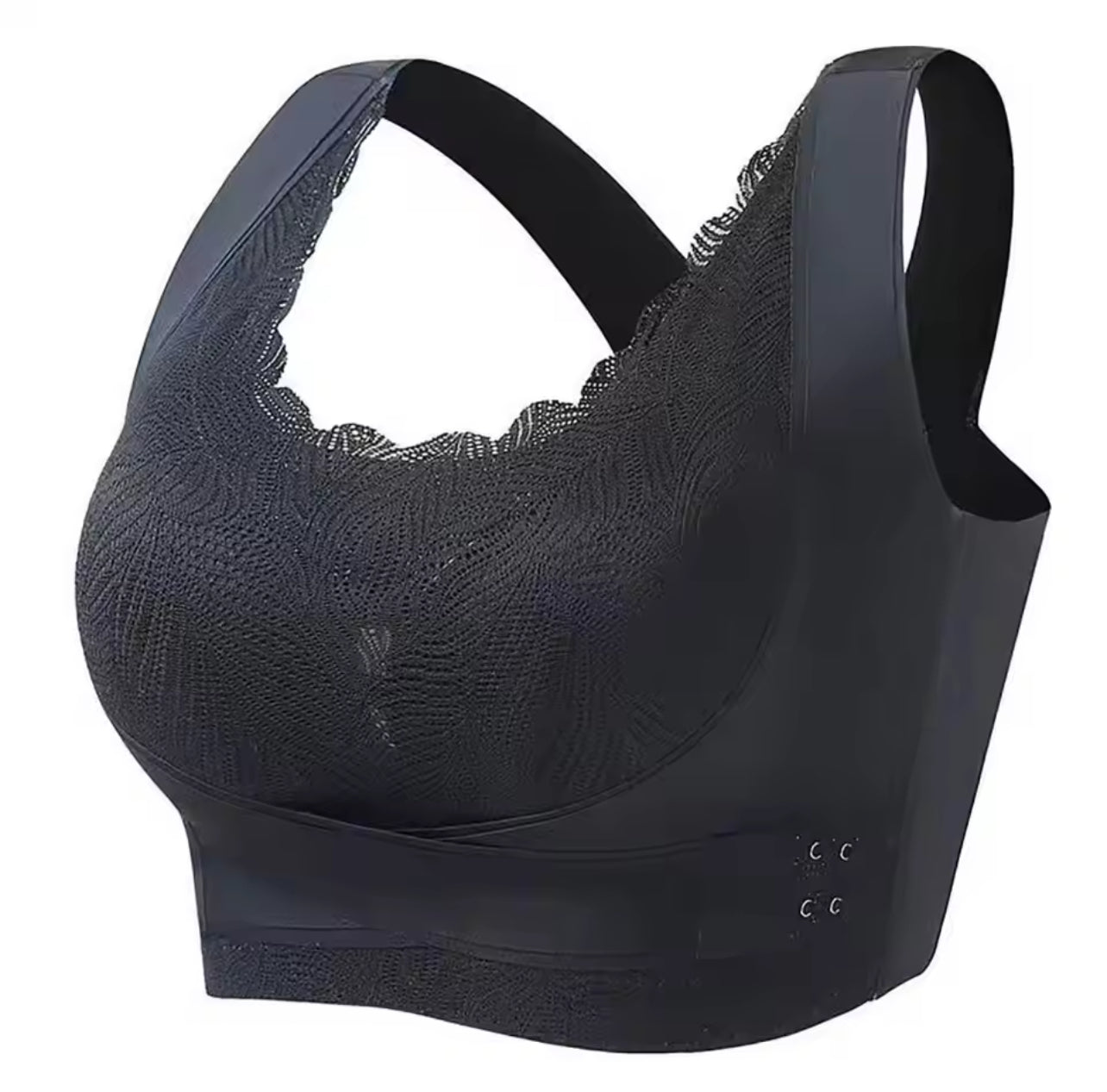 Women Bra Shockproof Hollow Out Back Elastic Push-up Lingerie Soft Breathable Padded Wireless Lady Sport Bra 80881