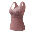 Summer Thin Ice Silk Women's Vest Integrated with Chest Pad Bra WB15