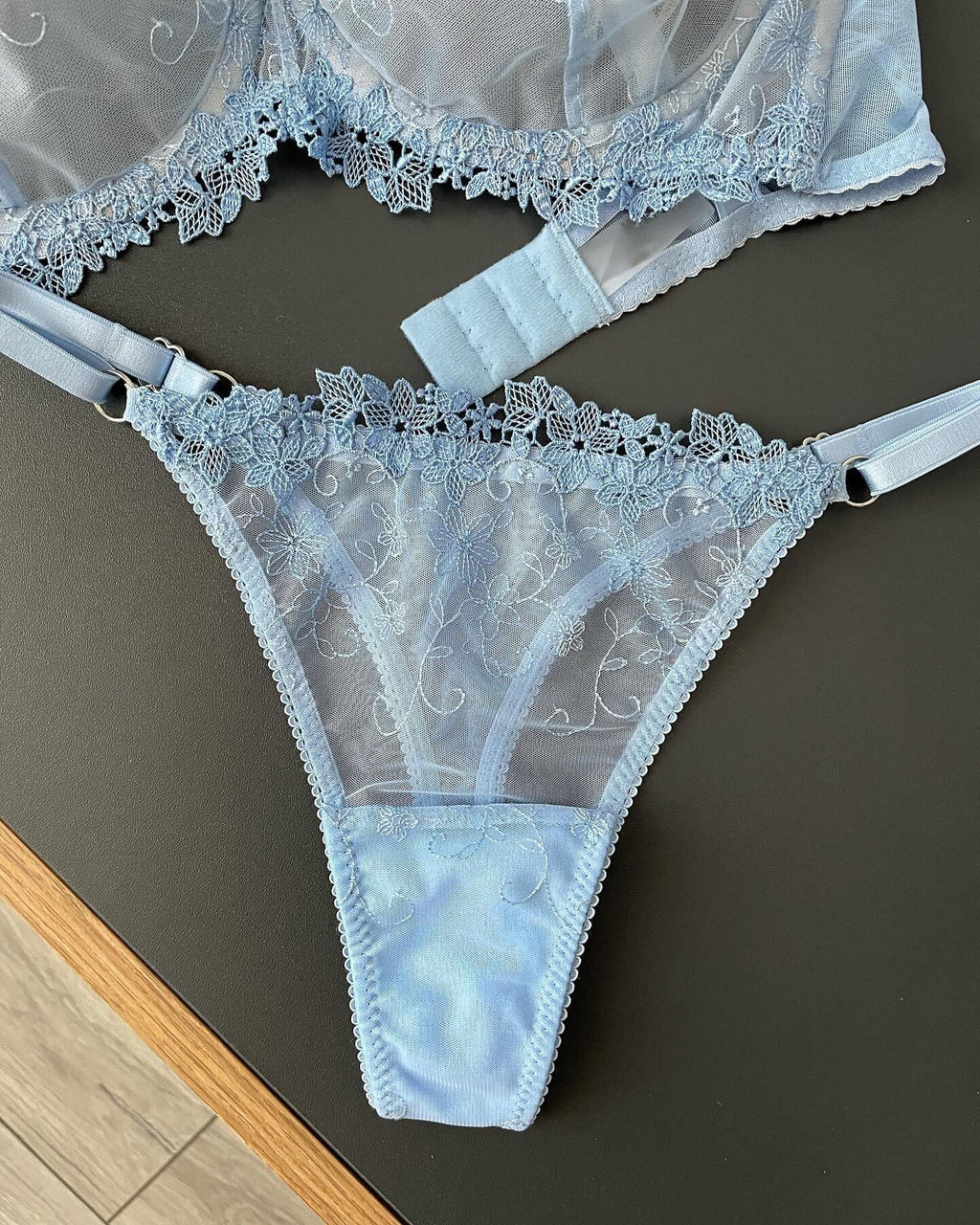 Blue Sky Lingerie Set