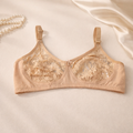Basic Colors Soft Net Daily Wear Bra