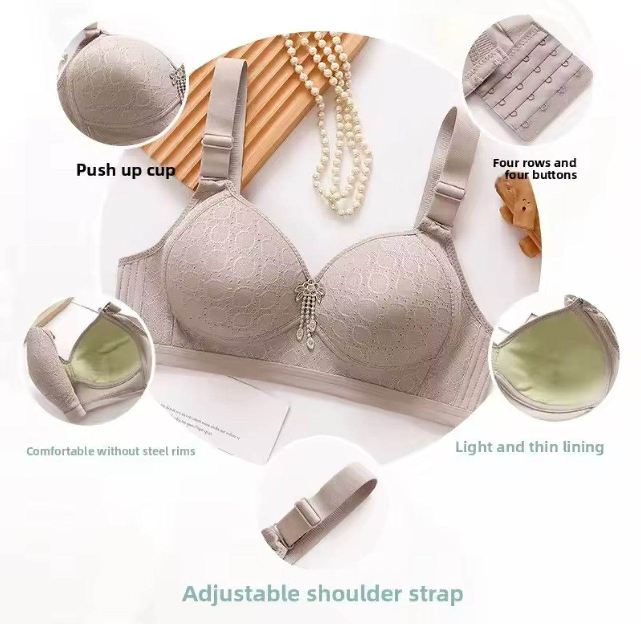 Comfortable All Size Bra 209