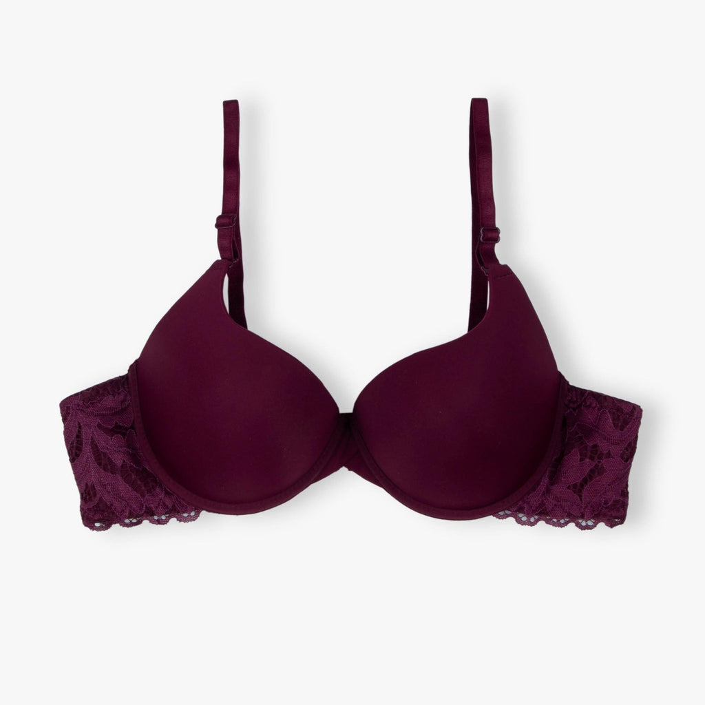 Maroon Sugar Lacy Bra