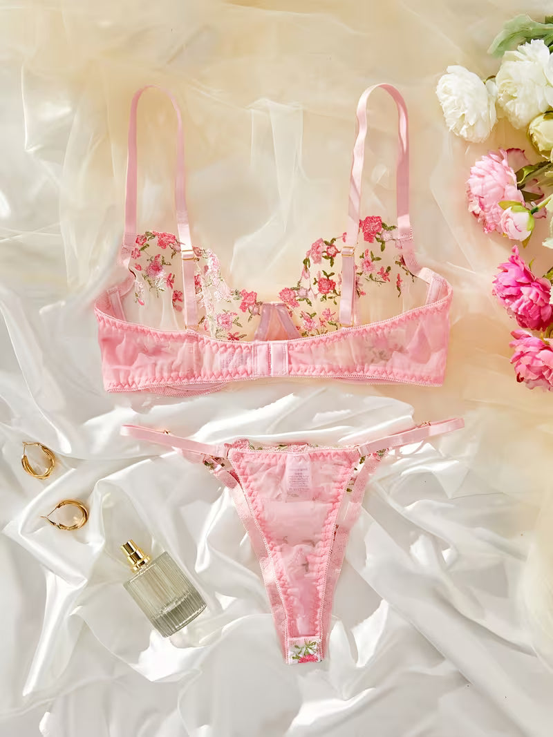 Sweet Flower Floral Pushup Summer Set.