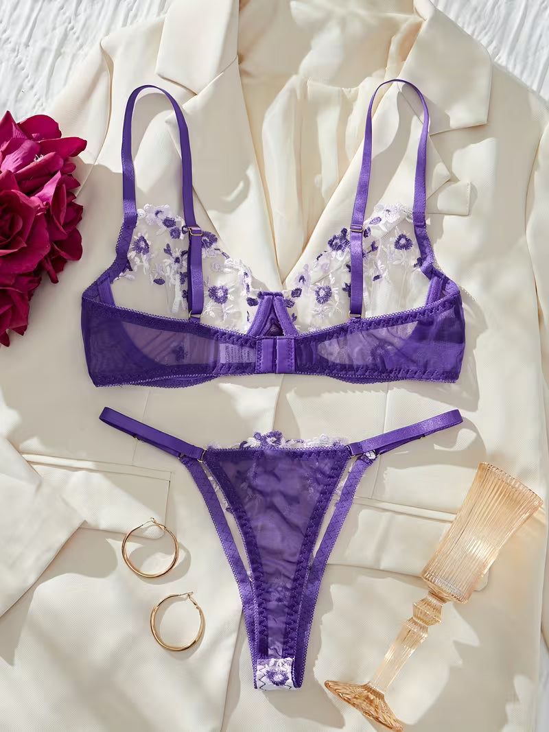 Sweet Flower Floral Pushup Summer Set.
