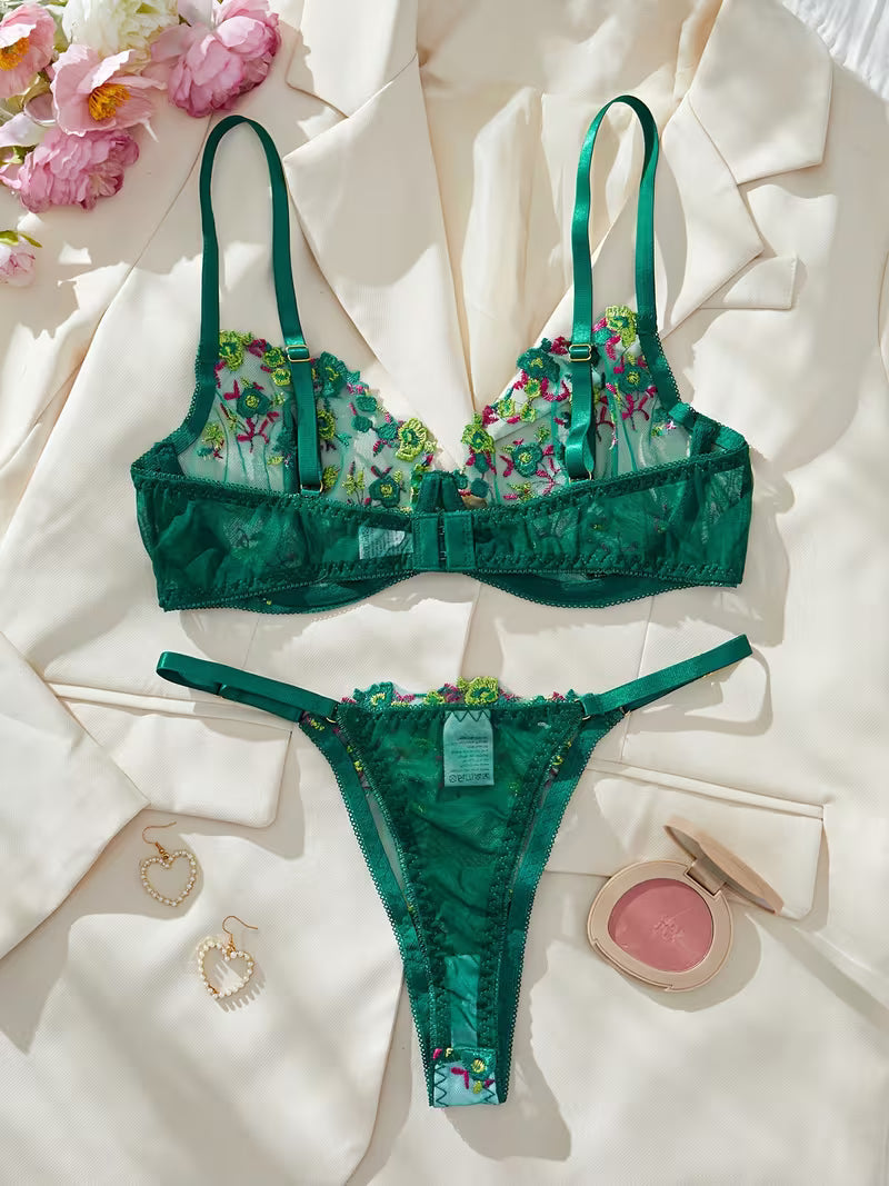 Sweet Flower Floral Pushup Summer Set.