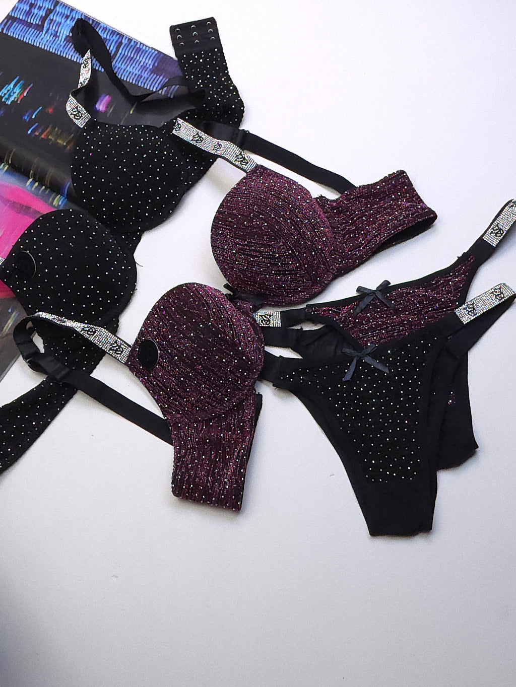 Moonlight Padded Pushup Bra Panty Set (027)