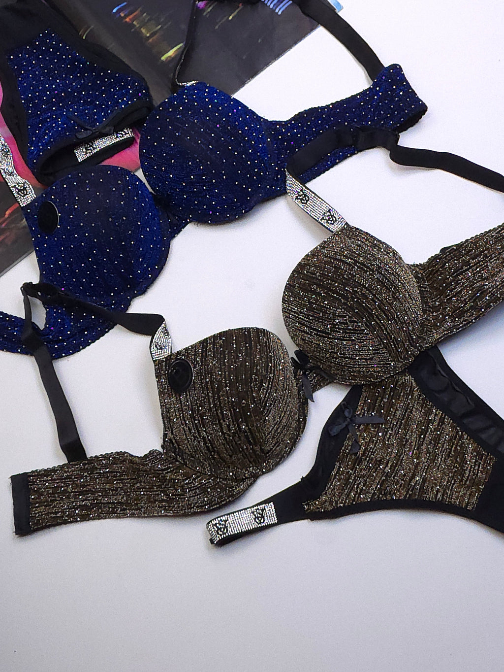 Moonlight Padded Pushup Bra Panty Set (027)