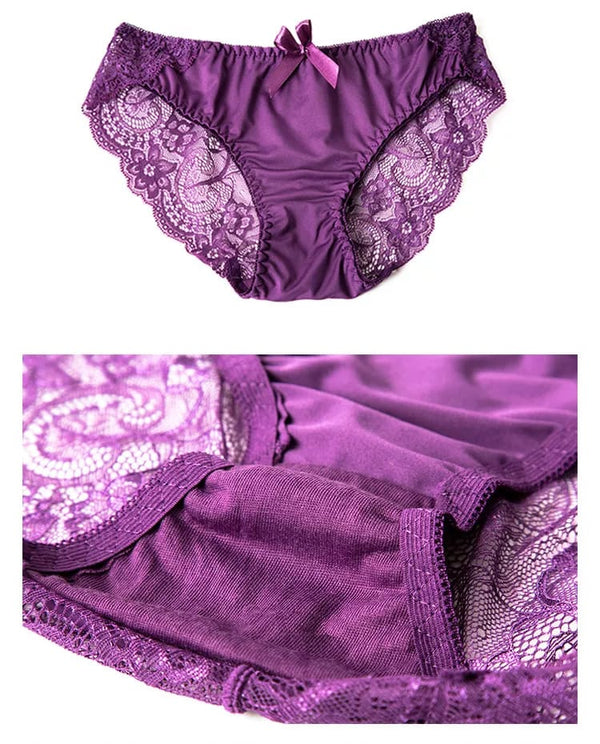 Double Padded Butterfly Bra Panty Set [132]