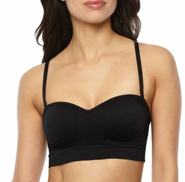 Strapless Wireless Convertible Bandeau Bra Padded  495926